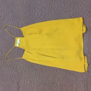 Anthropology Corey top size 4 yellow